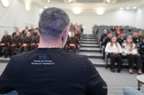 У НАВС відбулися заходи до Дня спротиву окупації Криму