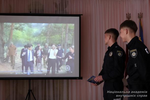 Діалог із майбутніми вступниками: курсанти НАВС відвідали Волинський ліцей