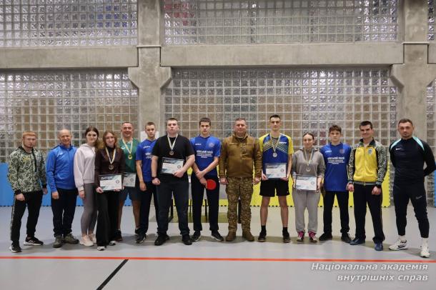 Чемпіонат з настільного тенісу визначив найсильніших