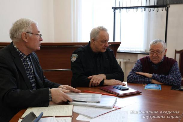 У НАВС відбулося засідання Ради ветеранів У НАВС відбулося засідання Ради ветеранів