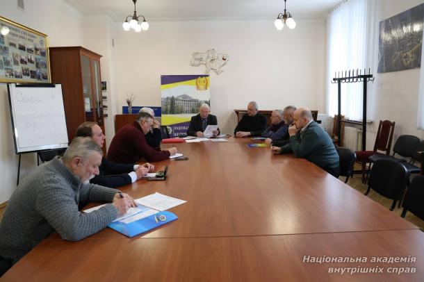 У НАВС відбулося засідання Ради ветеранів У НАВС відбулося засідання Ради ветеранів