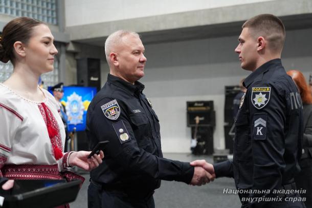 У Національній академії внутрішніх справ відбувся випуск офіцерів поліції