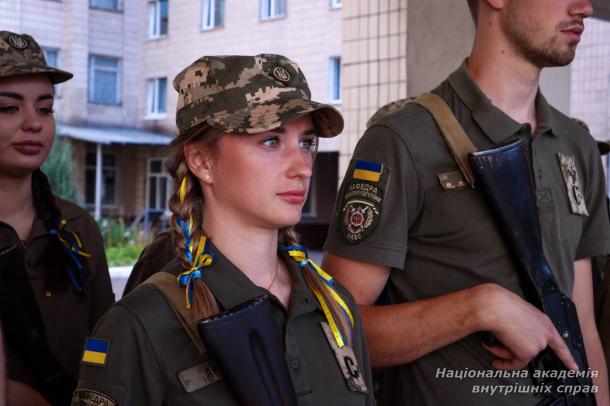 У НАВС відбувся випуск військової кафедри