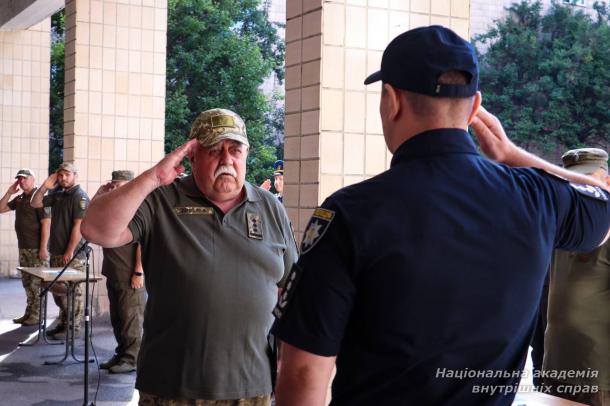 У НАВС відбувся випуск військової кафедри