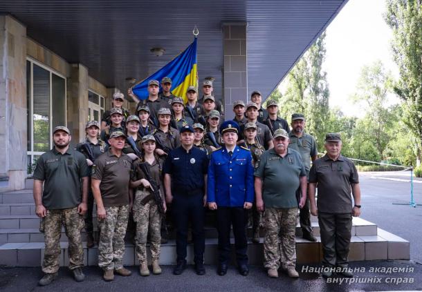 У НАВС відбувся випуск військової кафедри