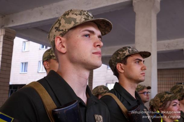 У НАВС відбувся випуск військової кафедри