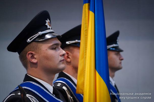 Урочисте закриття табірного збору першокурсників НАВС