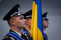 Урочисте закриття табірного збору першокурсників НАВС Фото