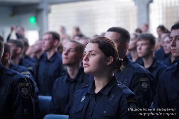 Урочисте закриття табірного збору першокурсників НАВС
