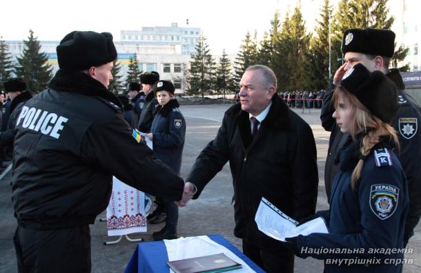 Присяга працівників поліції на вірність українському народові