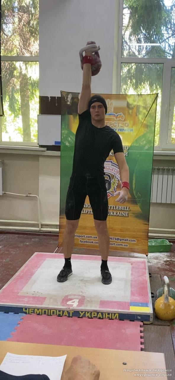 Курсанти НАВС — серед переможців Студентських ігор міста Києва з гирьового спорту