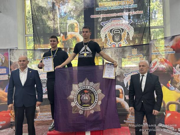 Курсанти НАВС — серед переможців Студентських ігор міста Києва з гирьового спорту