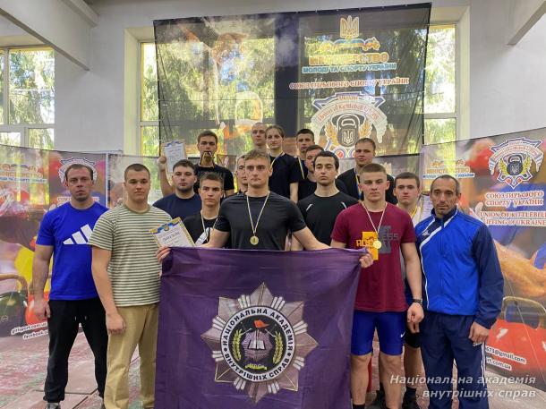 Курсанти НАВС — серед переможців Студентських ігор міста Києва з гирьового спорту