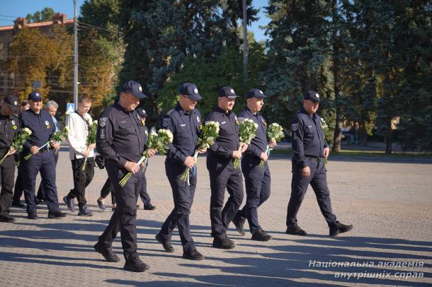 НАВС вшанувала пам'ять захисників України