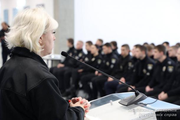 Інструктаж курсантів НАВС перед початком стажування в органах досудового розслідування