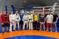 Семінар з рукопашного бою для курсантів НАВС під керівництвом судді міжнародної категорії Володимира Турченюка Фото