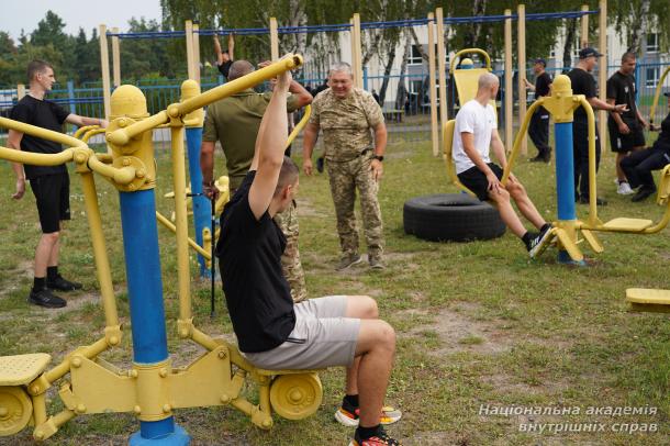 Спортсмени-ветерани провели тренування на свіжому повітрі 
