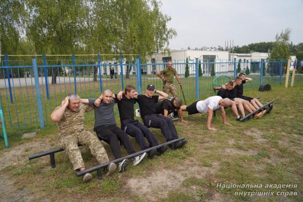 Спортсмени-ветерани провели тренування на свіжому повітрі 