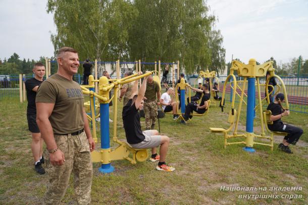 Спортсмени-ветерани провели тренування на свіжому повітрі 