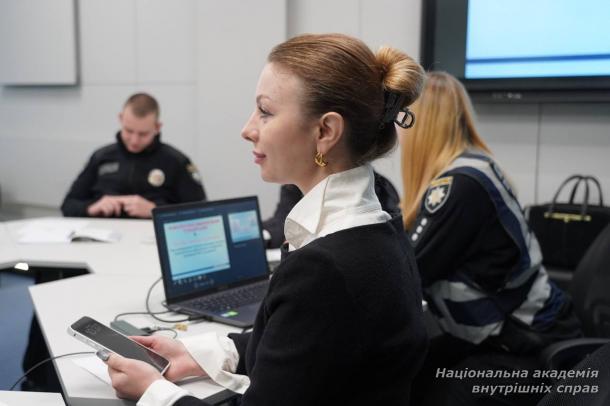 Бінарне заняття для курсантів-психологів у НАВС Бінарне заняття для курсантів-психологів у НАВС