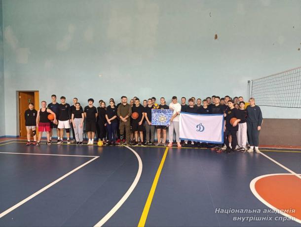Спартакіада в дії: студенти ННІПП НАВС змагалися у вправності з м’ячем Спартакіада в дії: студенти ННІПП НАВС змагалися у вправності з м’ячем