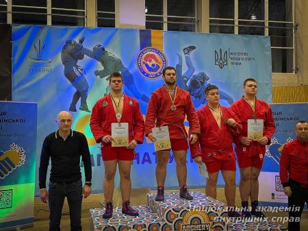 Курсанти академії гідно виступили на Чемпіонаті України з боротьби самбо