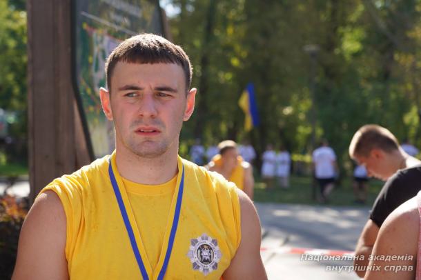 30 серпня НАВС долучилася до Всеукраїнського патріотичного забігу «Шаную воїнів, біжу за Героїв України».